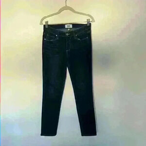 Paige Women's Dark Blue Jeans skyline ankle peg